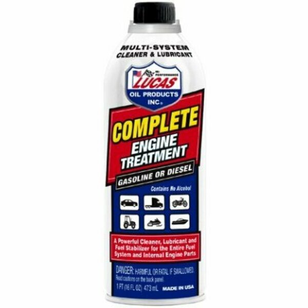 Lucas Oil Complete Engine  Treatment  16Oz 10016